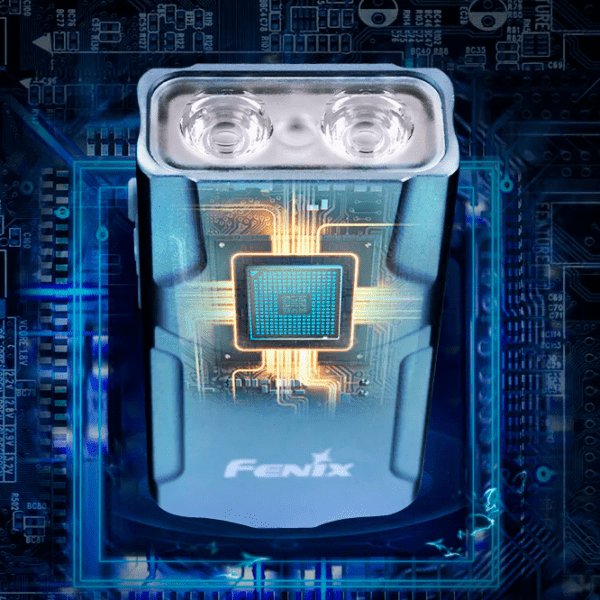 Lanternă Fenix Flashlight E03R V2.0 Nebula  photo 5