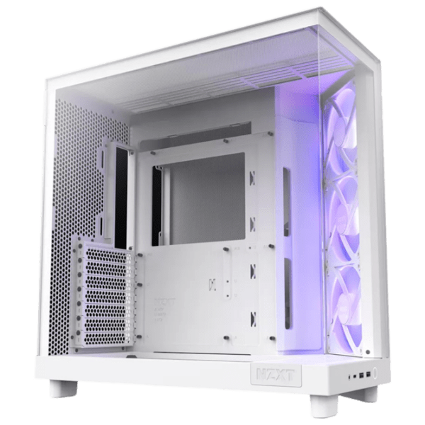 Корпус NZXT H6 Flow RGB Белый micro ATX photo 2