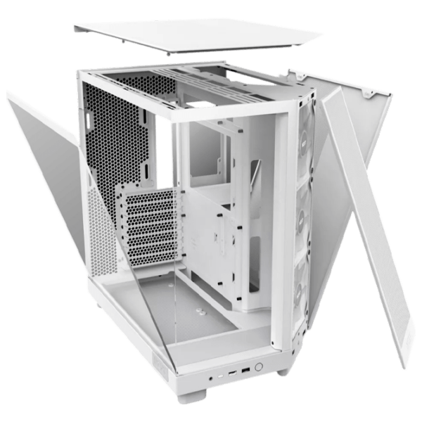 Корпус NZXT H6 Flow RGB Белый micro ATX photo 5