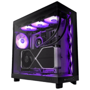 Корпус NZXT H6 Flow RGB Черный micro ATX