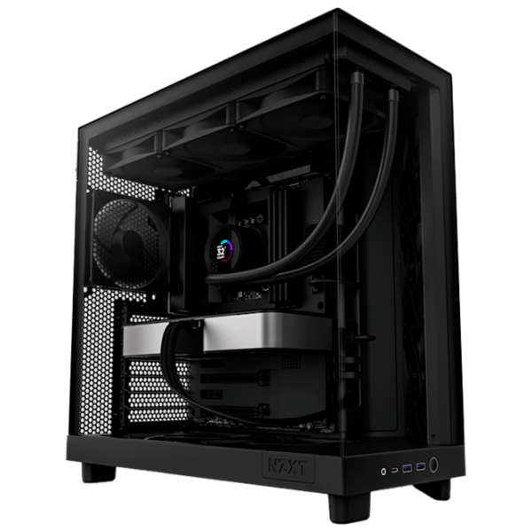 Корпус NZXT H6 Flow RGB Черный micro ATX photo 4