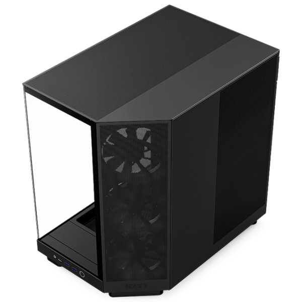 Корпус NZXT H6 Flow RGB Черный micro ATX photo 6