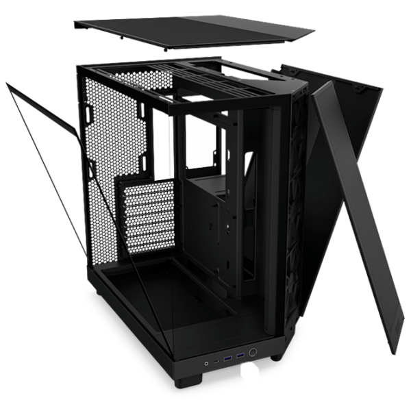 Корпус NZXT H6 Flow RGB Черный micro ATX photo 7
