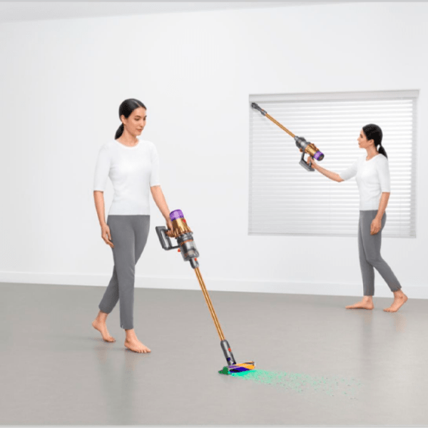 Вертикальный пылесос Dyson V12 Detect Slim Absolute Золото 545 Вт | Сухая | Контейнер | 0.35 л photo 8