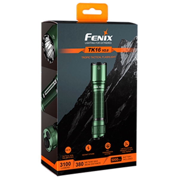 Lanternă Fenix TK16 V2.0 Green  photo 4