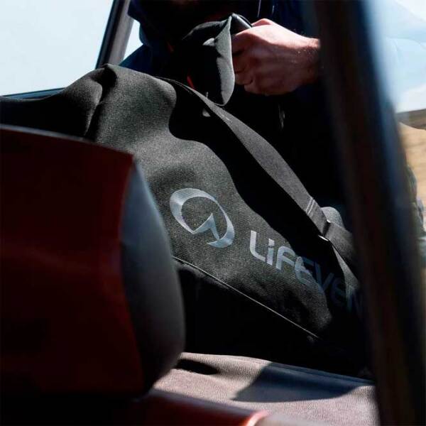 Geantă pentru călătorii Lifeventure Expedition Duffle Black 100 l  photo 4