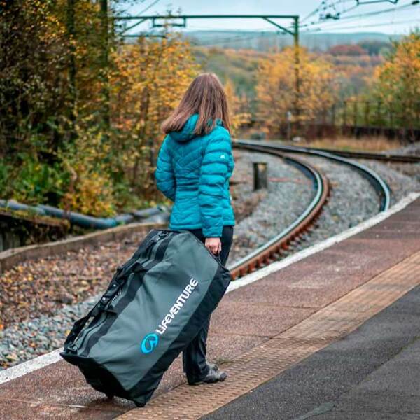 Geantă pentru călătorii Lifeventure Expedition Duffle Black 120l   photo 3