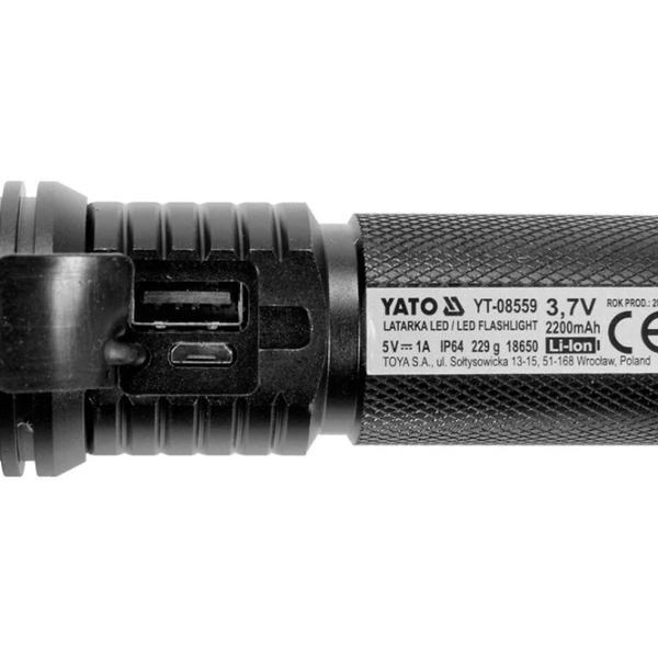 Lanternă Yato 08559 Black  photo 4
