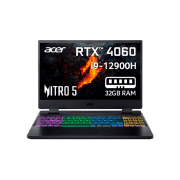 Laptop Acer Nitro 5 AN515-58 Black 15.6" | 32 GB | 1 TB | Intel Core i9 12900H | GeForce RTX 4060 8 GB