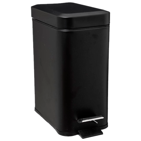 Мусорное ведро 5Five Poubelle Black Металл, 5 л photo 1