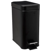 Мусорное ведро 5Five Poubelle Black Металл, 5 л