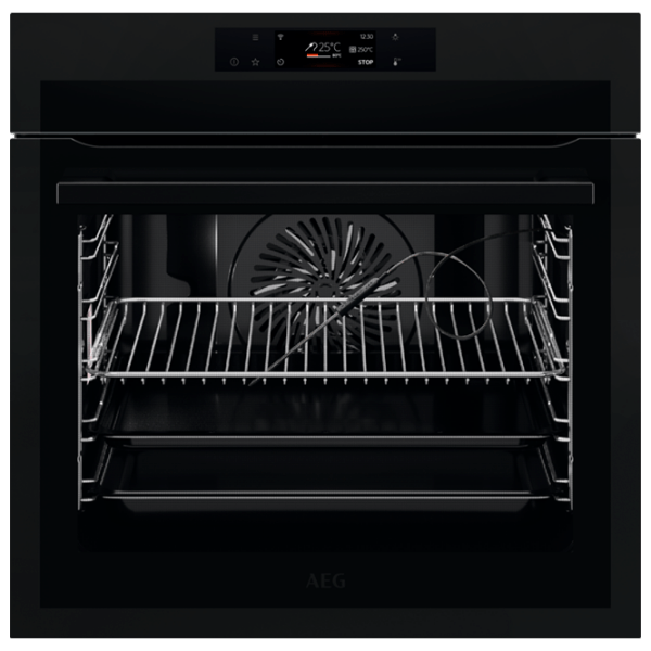 Cuptor încorporabil AEG BPE748380T Black A++, 71 l photo 1