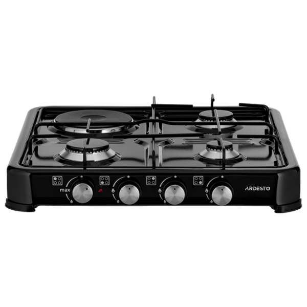 Настольная плита Ardesto CTC-NS5015B Black Газовая, Эмалированная сталь photo 1