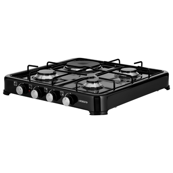 Настольная плита Ardesto CTC-NS5015B Black Газовая, Эмалированная сталь photo 2