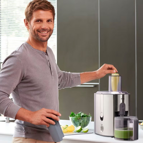 Storcator de fructe Braun J700 Silver 1000 W, , Numărul de viteze: 2 photo 8