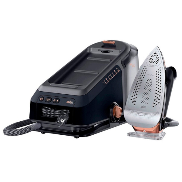 Fier de călcat Braun IS7286BK SS Black 2700 W, 190 g/min, 2 l, Eloxal 3D Plus photo 2