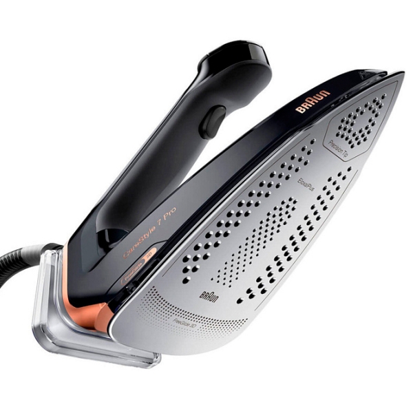 Fier de călcat Braun IS7286BK SS Black 2700 W, 190 g/min, 2 l, Eloxal 3D Plus photo 4