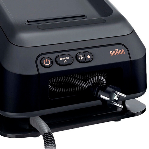Fier de călcat Braun IS7286BK SS Black 2700 W, 190 g/min, 2 l, Eloxal 3D Plus photo 5