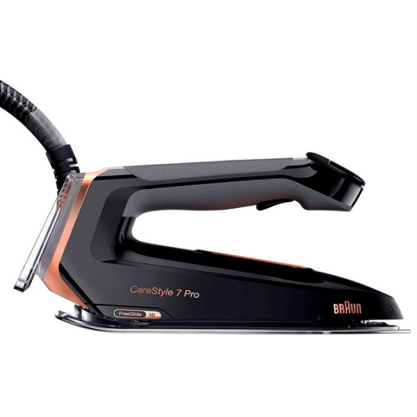 Fier de călcat Braun IS7286BK SS Black 2700 W, 190 g/min, 2 l, Eloxal 3D Plus photo 6