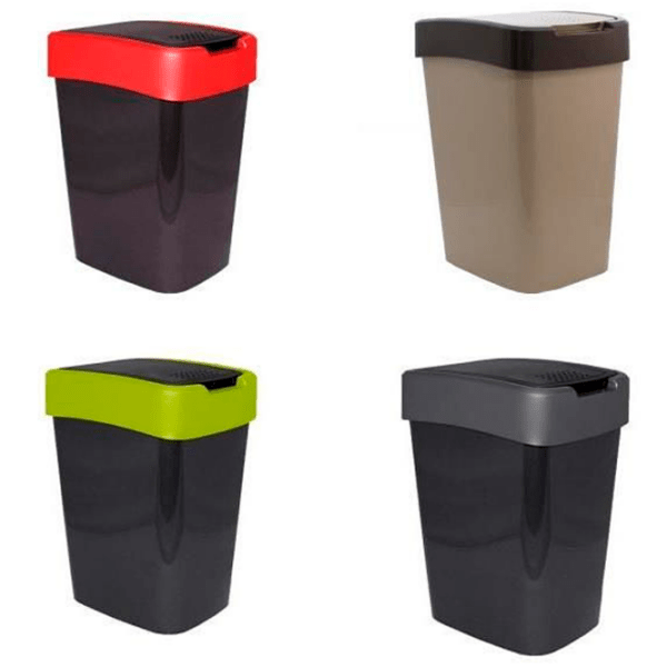Coș de gunoi Aleana Euro Multicolor Plastic, 10 l photo 3