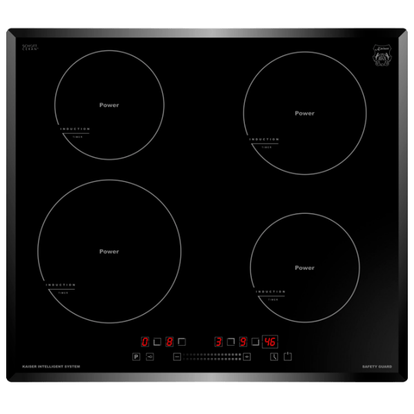 Plită încorporabilă cu inducție Kaiser KCT 6705 FI Black Vitroceramică, 7200 W photo 1