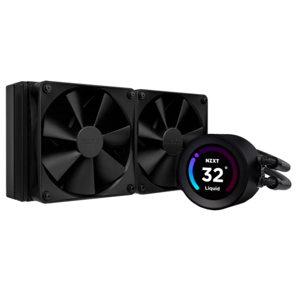 Жидкостное охлаждение NZXT Kraken Elite 240 Black  photo 1