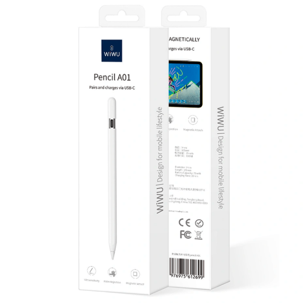 Стилус WIWU A01 White  photo 6
