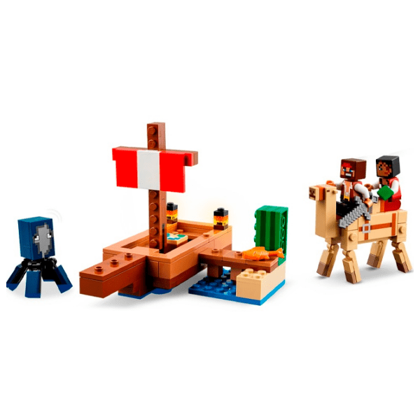 Constructor LEGO The Pirate Ship Voyage Multicolor Numărul de piese 166, 8+ photo 3