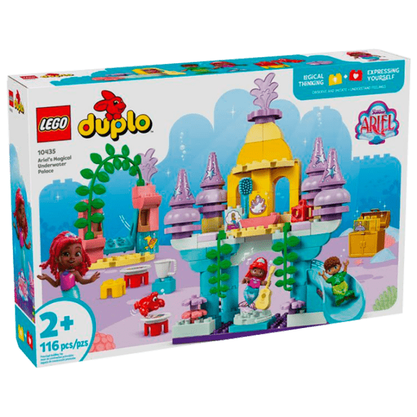 Constructor LEGO Ariel's Magical Underwater Palace Multicolor Numărul de piese 116, 2+ photo 1