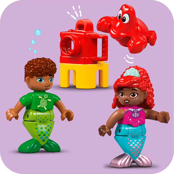 Constructor LEGO Ariel's Magical Underwater Palace Multicolor Numărul de piese 116, 2+ photo 6