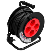 Удлинитель на катушке Hoteche 450051 15 м Black 