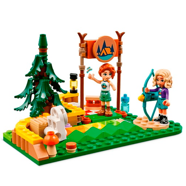 Constructor LEGO Adventure Camp Archery Range Multicolor Numărul de piese 157, 6+ photo 3