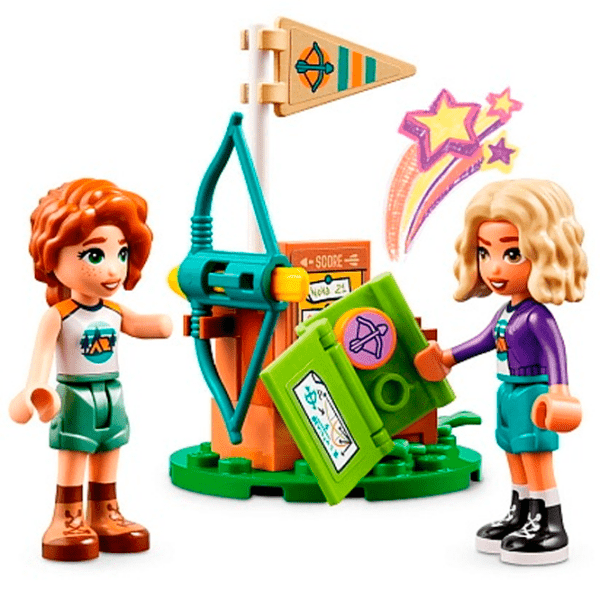 Constructor LEGO Adventure Camp Archery Range Multicolor Numărul de piese 157, 6+ photo 4