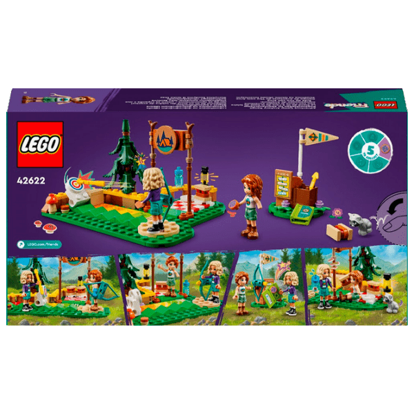 Constructor LEGO Adventure Camp Archery Range Multicolor Numărul de piese 157, 6+ photo 12