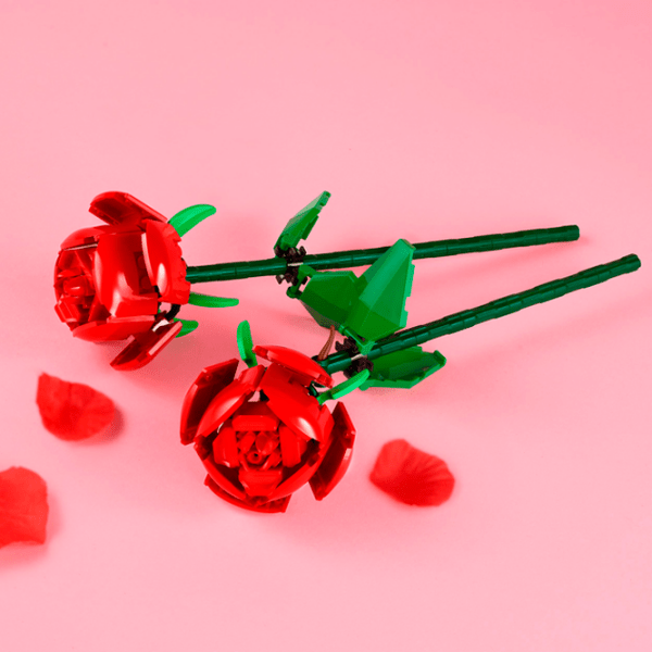Конструктор LEGO Roses Разноцветный Количество деталей 120, 18+ photo 5