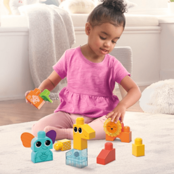 Конструктор Fisher Price Rock'n Rattle Safari Разноцветный Количество деталей 15, 1+ photo 5
