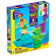 Constructor Fisher Price Squeak'n Chomp Dinos Multicolor Numărul de piese 24, 1+