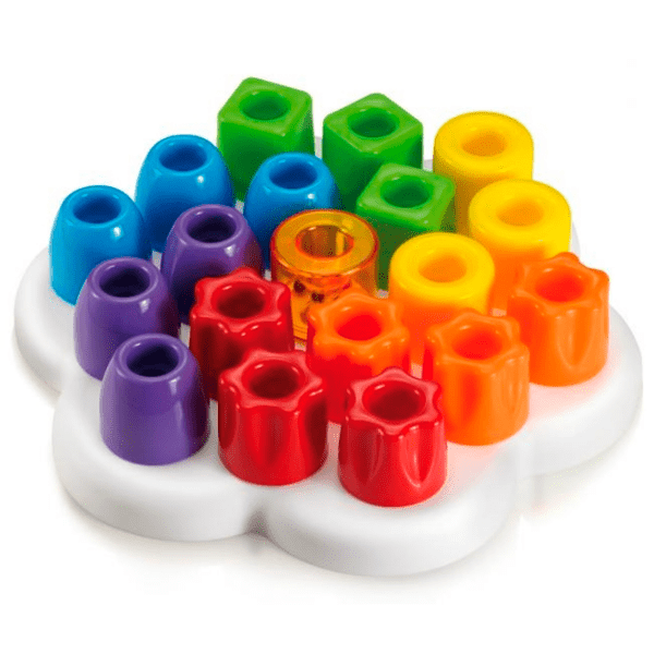 Mozaic Quercetti GeoKid Daisy Maxi 4160 Multicolor Pentru copii, 1+ photo 2