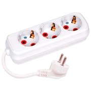 Удлинитель Horoz 200.313.301 3 м White 