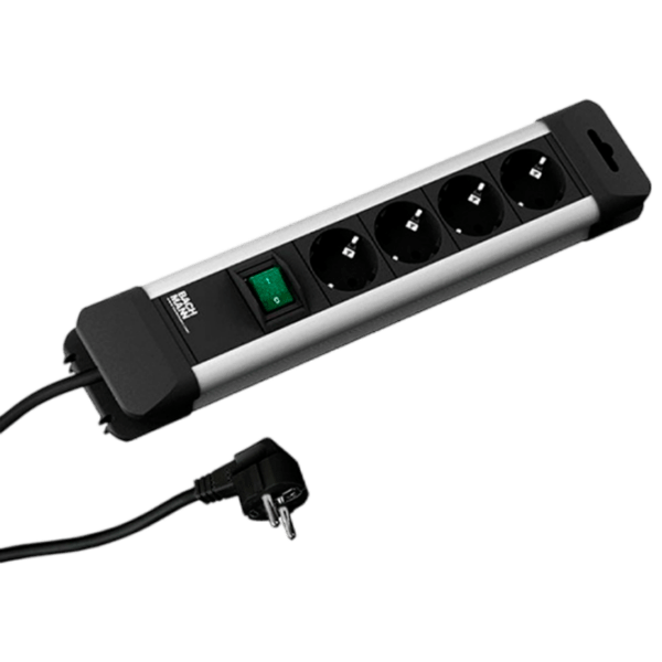 Удлинитель BACHMANN Connectus 2 м Black  photo 1