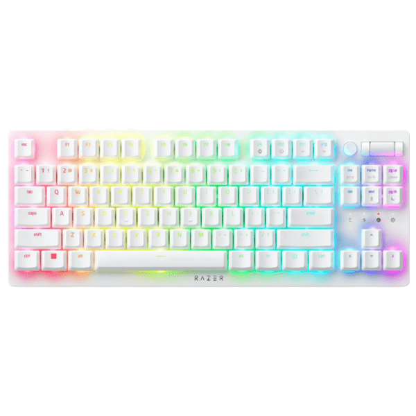 Tastatură Razer DeathStalker V2 Pro TKL White Gaming, Fără fir photo 1