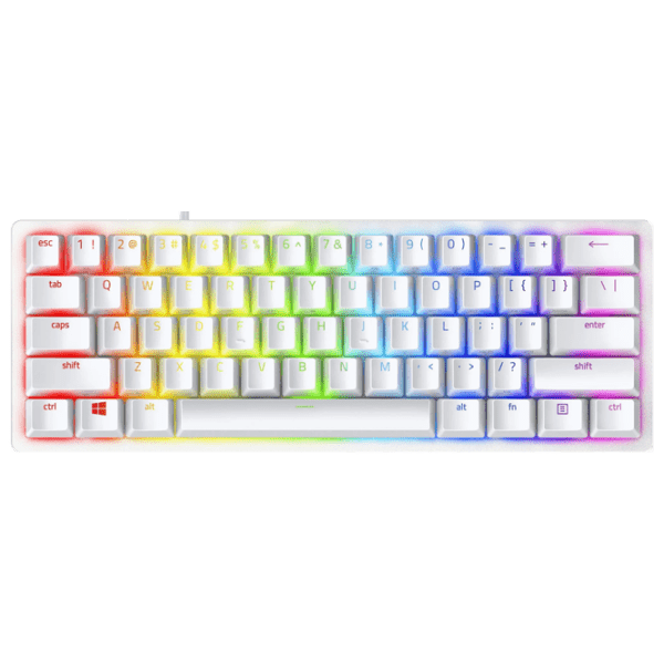 Клавиатура Razer Huntsman Mini White Игровой, Проводная photo 1