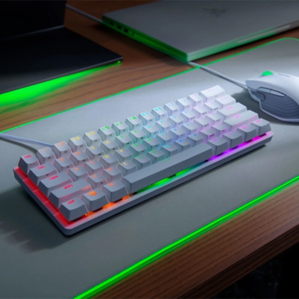 Клавиатура Razer Huntsman Mini White Игровой, Проводная photo 3
