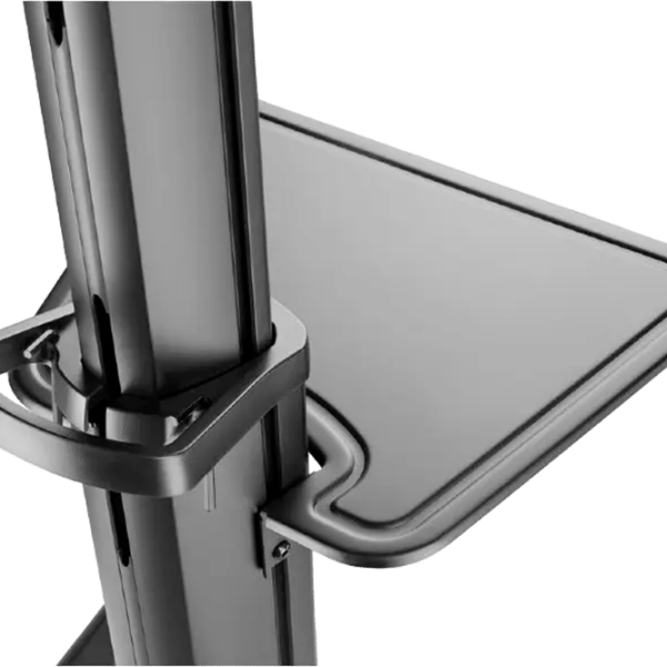Suport TV Gembird TVS-70T-02 Black VESA 600 x 400 mm photo 6