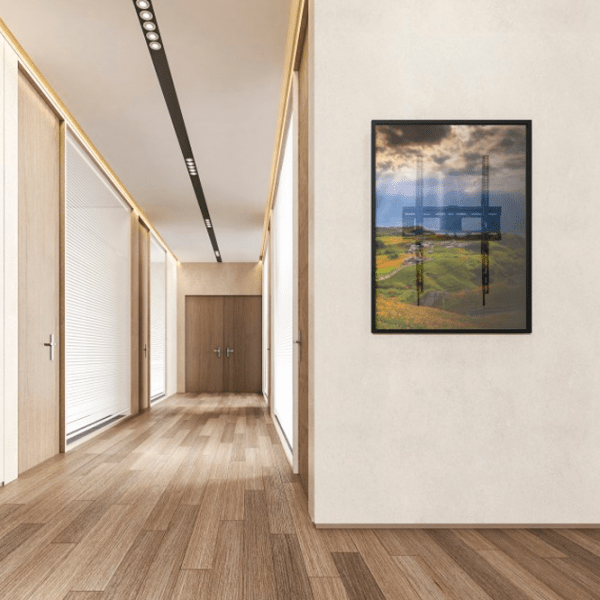 Suport TV Reflecta PLANO Portrait 70-4060 Black VESA 600 x 400 mm photo 5