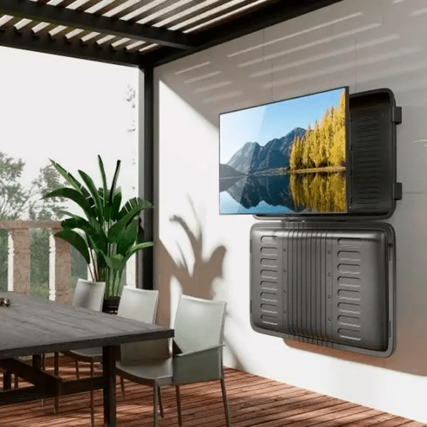 Кронштейн ТВ Reflecta PLEXO Outdoor 55-4040T Черный VESA 400 x 400 мм photo 4