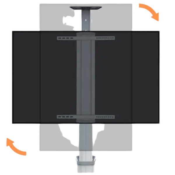 Кронштейн ТВ Reflecta 70VCP-Shelf Белый VESA 600 x 400 мм photo 5