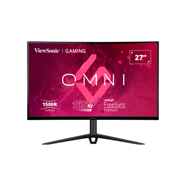 Монитор Viewsonic VX2718-2KPC-MHDJ Black 27" 2K VA LED photo 1