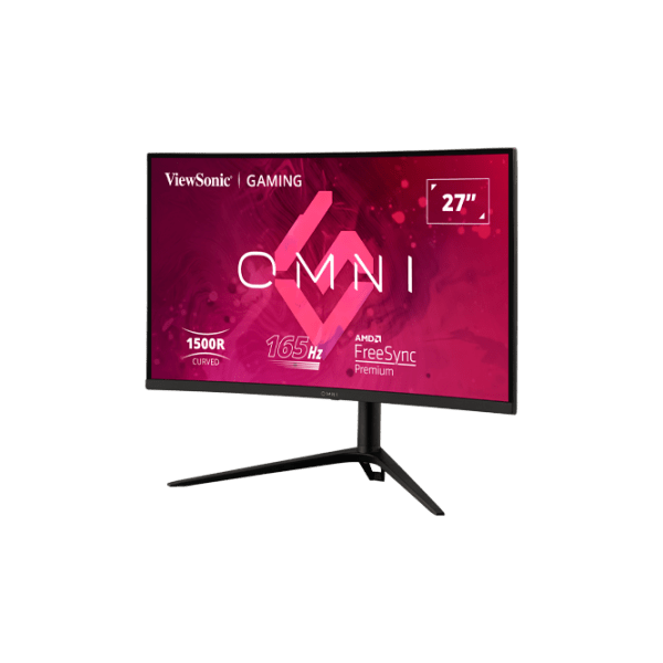 Монитор Viewsonic VX2718-2KPC-MHDJ Black 27" 2K VA LED photo 3
