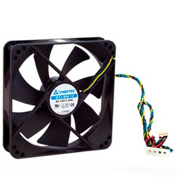 Ventilator de carcasă Chieftec ZF-1225PWM Black  photo 2